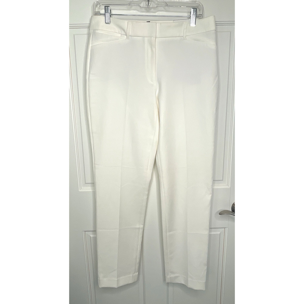 NWT White House Black Market Women's The Slim Ankle Pants Sz 8L Career Chic